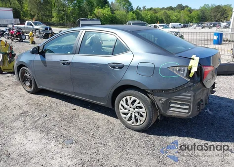 2017 Toyota Corolla Le из США, поврежденный, VIN 2T1BURHE4HC777588